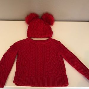 GAP Beanie and Matching Sweater